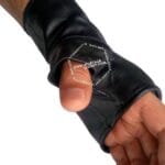 Fashion Leather Gloves Mg2320d011 Fingerless Leather Gloves Murtazagroup 32