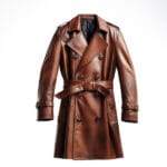Leather Trench Coat Mg7220d006 Street Fashion Jackets Murtazagroup 4