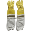Menu gloves yellow vented leather murtazagroup