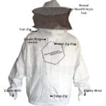 Bee Jacket Round Zip A1217n003 1